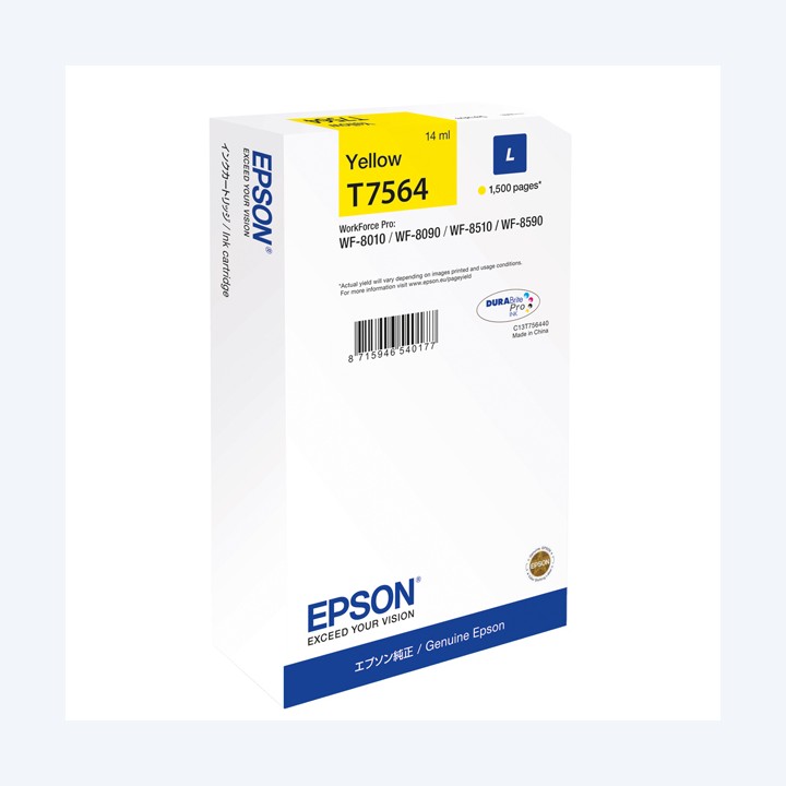 Epson Tanica Giallo T7564 C13T75644N 14ml | Ecotempo