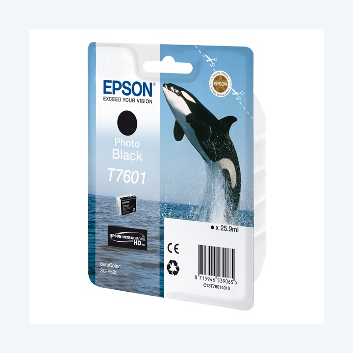 Epson Cartuccia ink Nero Photo T7601 — EPST76014010 | Ecotempo