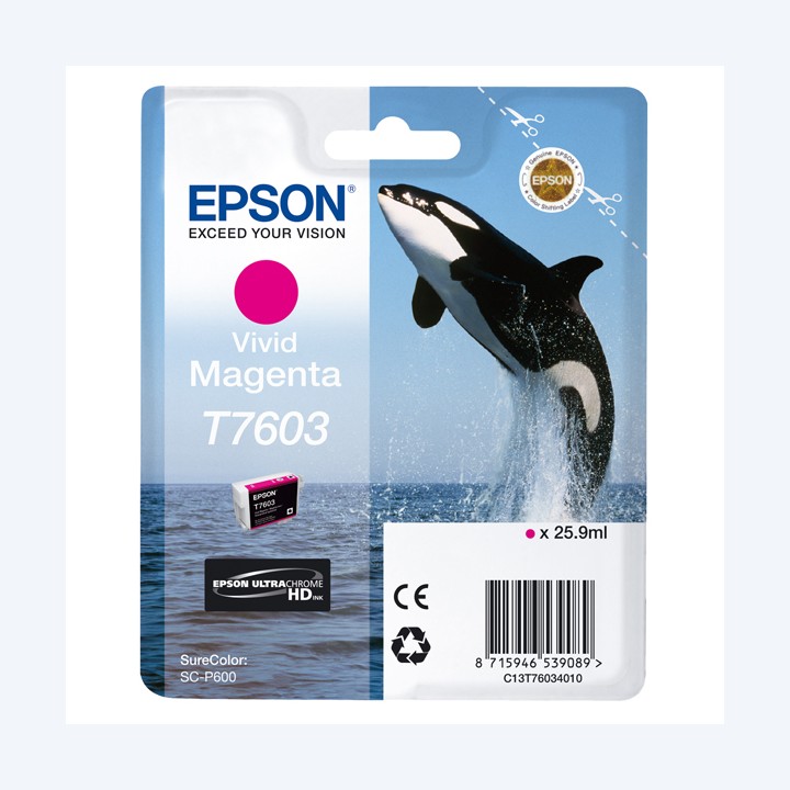 Epson Cartuccia ink T7603 Magenta C13T76034N10 | Ecotempo