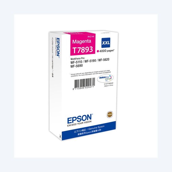 Epson Tanica Magenta T7893 C13T789340 34,2ml | Ecotempo
