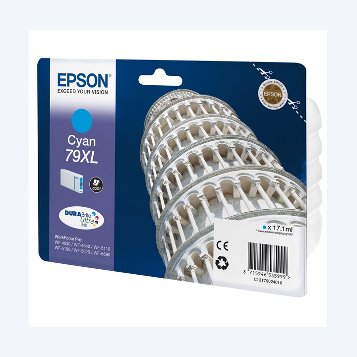Epson Tanica 79XL Ciano C13T79024010 T7902- 17,1ml | Ecotempo