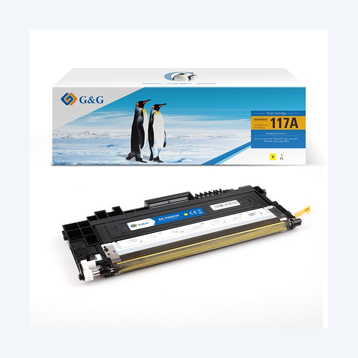 G&G Toner Compatibile per Hp W2072A Giallo 700 pag | Ecotempo