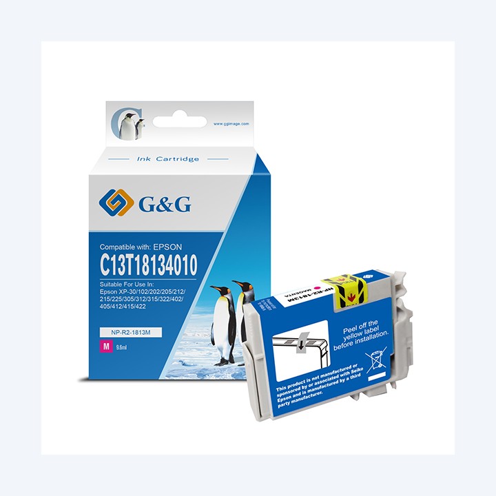 G&G Cartuccia ink Compatibile per Epson — GGNINKE1813XL | Ecotempo