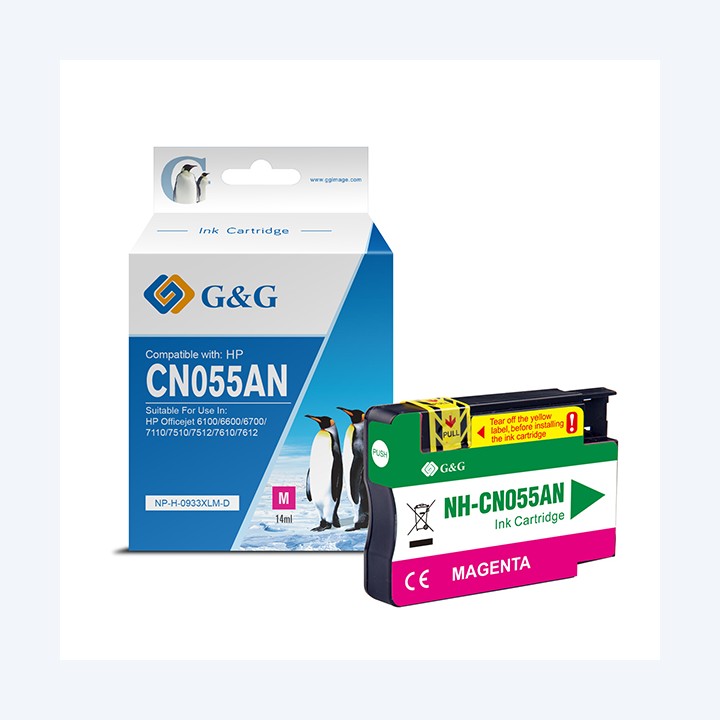 G&G Cartuccia ink Compatibile per HP 933 Magenta | Ecotempo