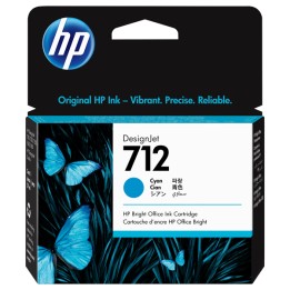 Hp Cartuccia Ink originale 712 blu ciano 3ED67A 29 ml | Ecotempo