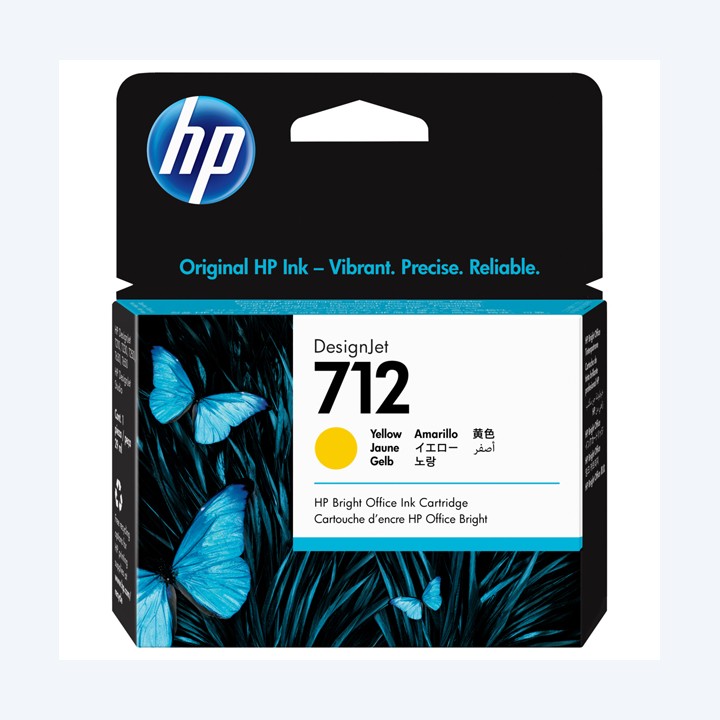 Hp Cartuccia Ink originale 712 giallo 3ED69A 29 ml | Ecotempo