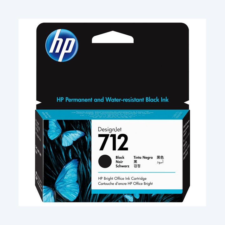 Hp Cartuccia Ink originale 712 nero 3ED70A 38 ml | Ecotempo
