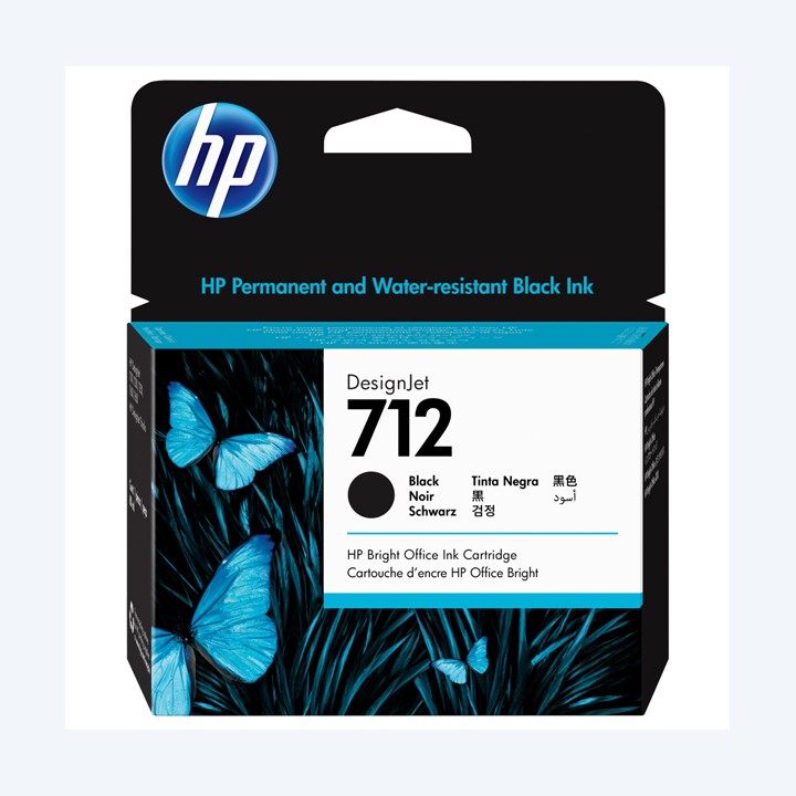 Hp Cartuccia Ink originale 712 Nero 3ED71A 80 ml | Ecotempo