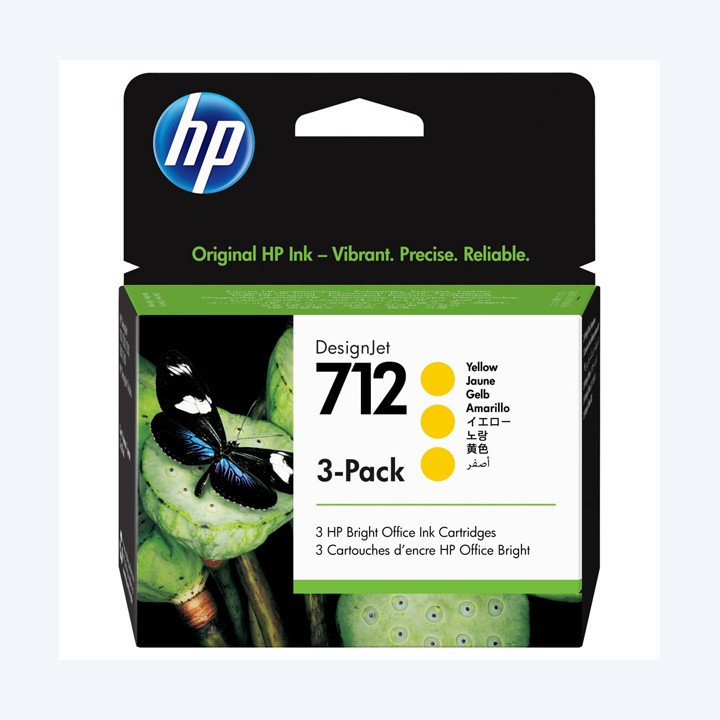 Hp Conf. 3 Cartucce ink originale- 712 — HP3ED79A | Ecotempo