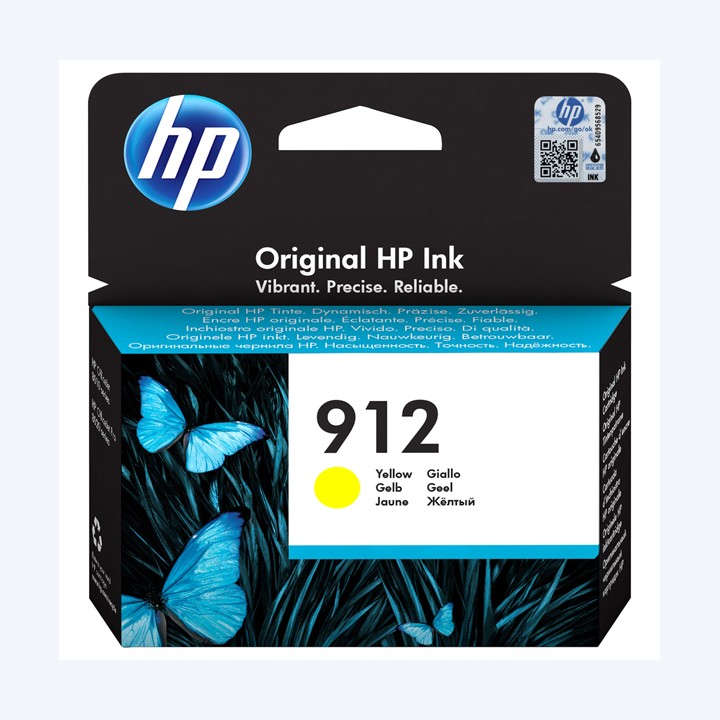Hp Cartuccia ink originale 912 Giallo 3YL79AE 315 pag | Ecotempo