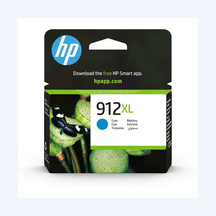 Hp Cartuccia ink originale 912XL Ciano 3YL81AE 825 pag | Ecotempo