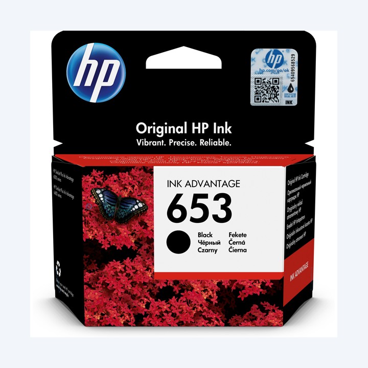 Hp Cartuccia ink originale- 653 nero 3YM75AE 360 pag | Ecotempo