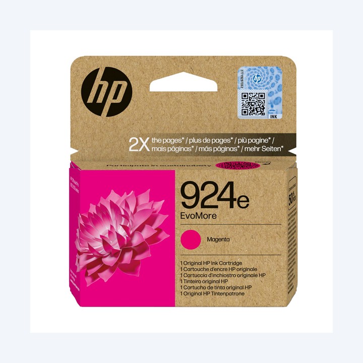 Hp Cartuccia ink originale 924e Magenta 4K0U8NE 800 pag | Ecotempo