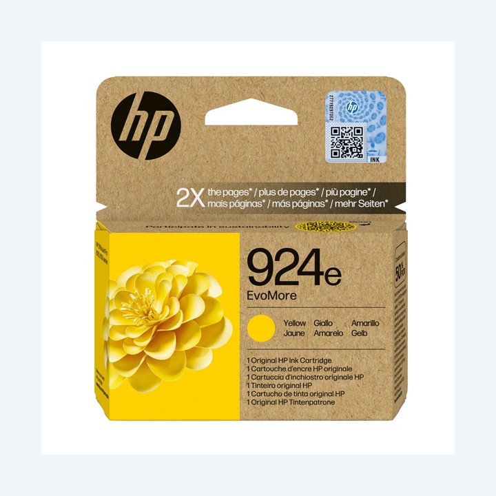 Hp Cartuccia ink originale 924e Giallo 4K0U9NE 800 pag | Ecotempo