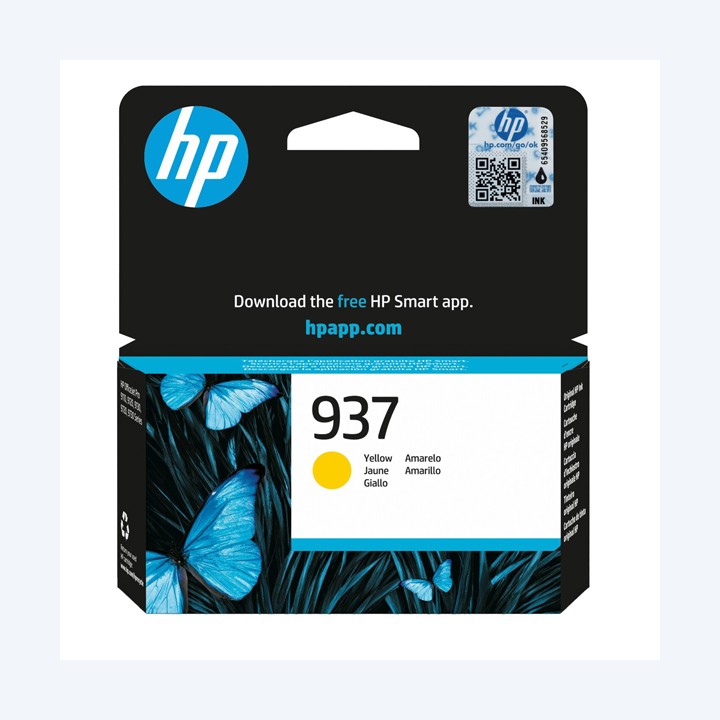 Hp originale Cartuccia 937 Giallo 4S6W4NE | Ecotempo