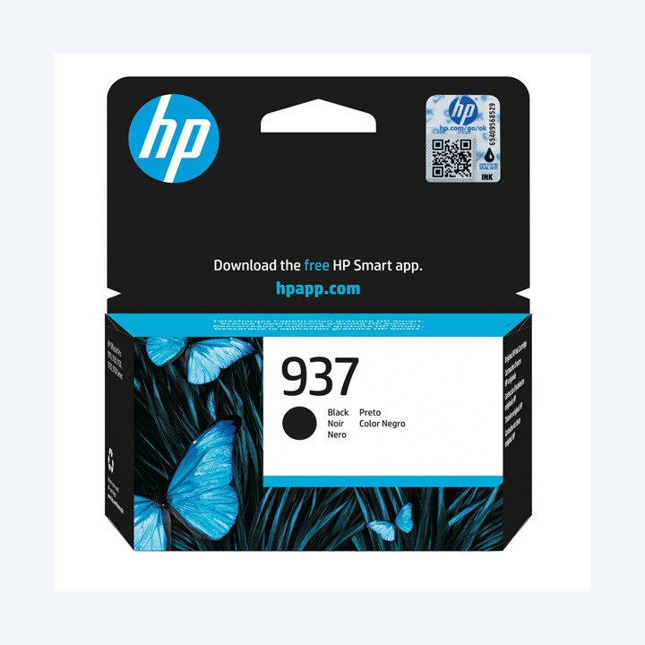 Hp originale Cartuccia 937 Nero 4S6W5NE | Ecotempo