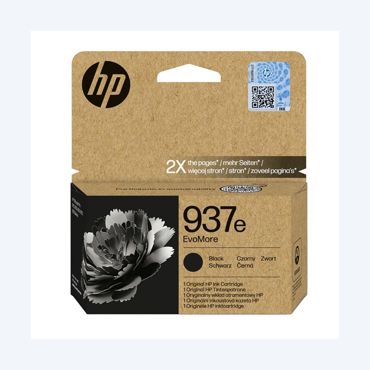 Hp Cartuccia ink originale 937e Nero 4S6W9NE 2.500 pag | Ecotempo