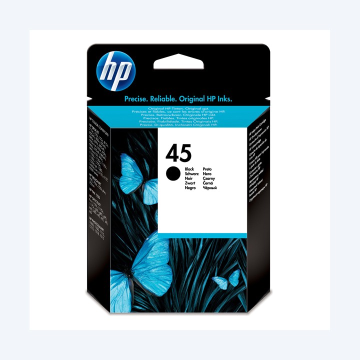 Hp Cartuccia ink originale- 45 Nero 51645A 930 pag | Ecotempo