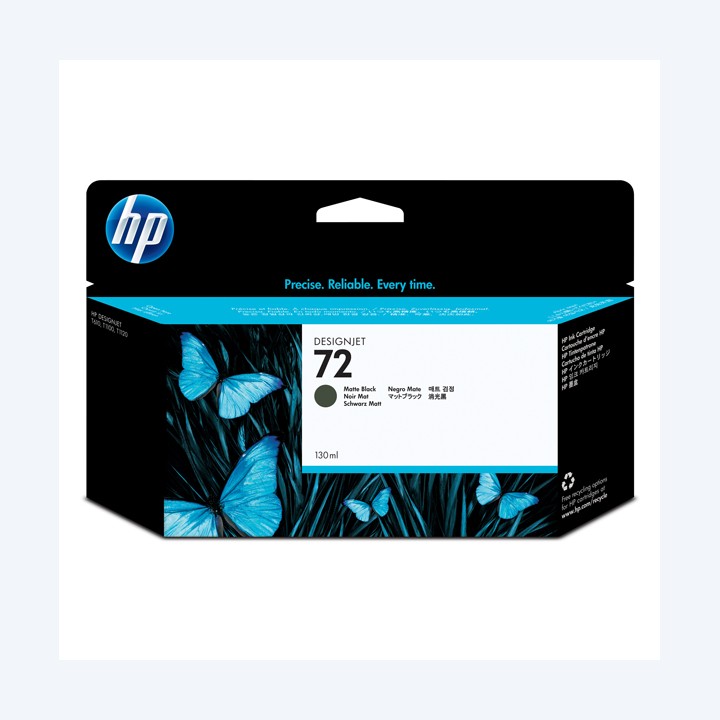 Hp Cartuccia ink originale 72 Nero opaco C9403A 130ml | Ecotempo