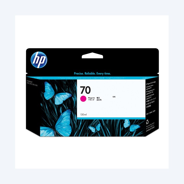 Hp- Cartuccia ink originale 70 Magenta C9453A 130ml | Ecotempo