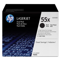 Hp Confezione 2 Toner originale 55X — HPCE255XD | Ecotempo