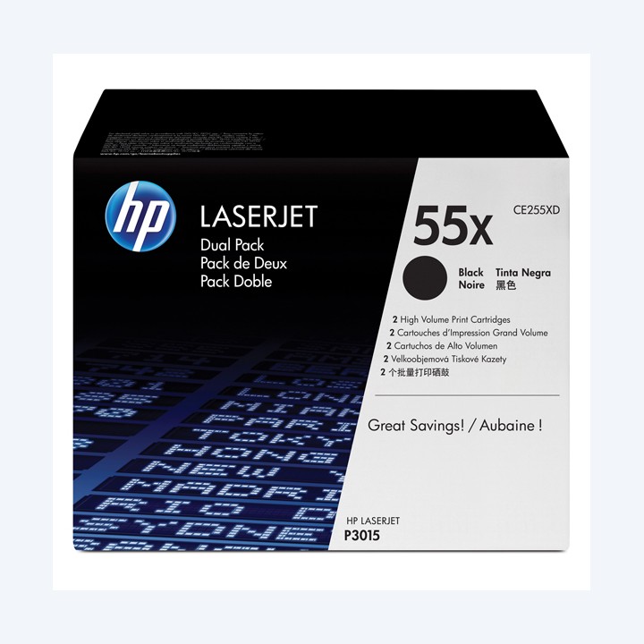 Hp Confezione 2 Toner originale 55X — HPCE255XD | Ecotempo