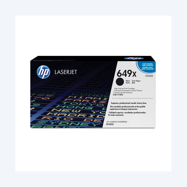 Hp Toner originale 649X Nero CE260X 17.000 pag | Ecotempo