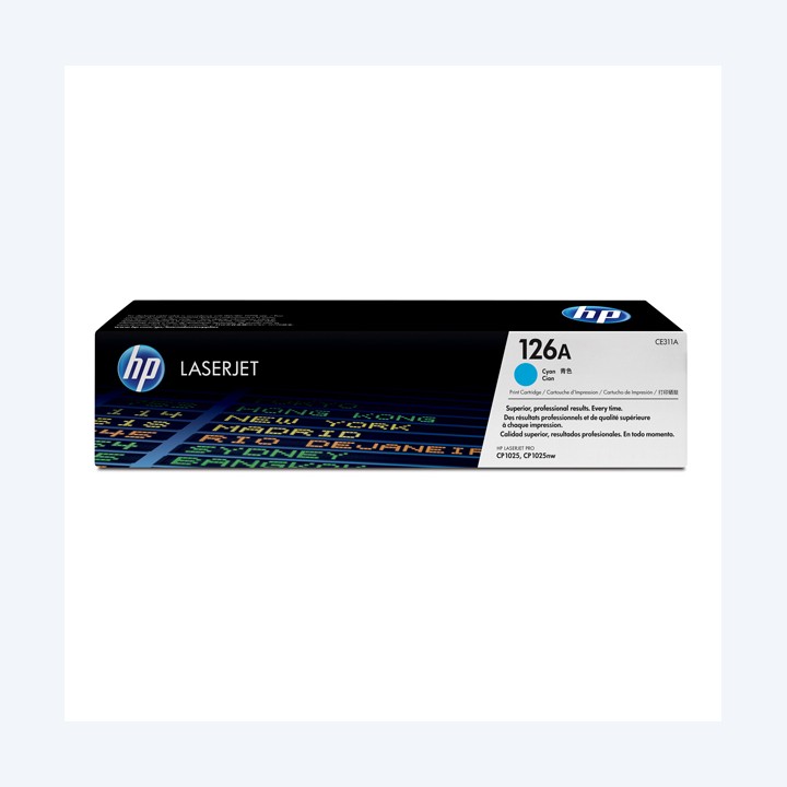 Hp Toner originale- 126A Ciano CE311A 1.000 pag | Ecotempo