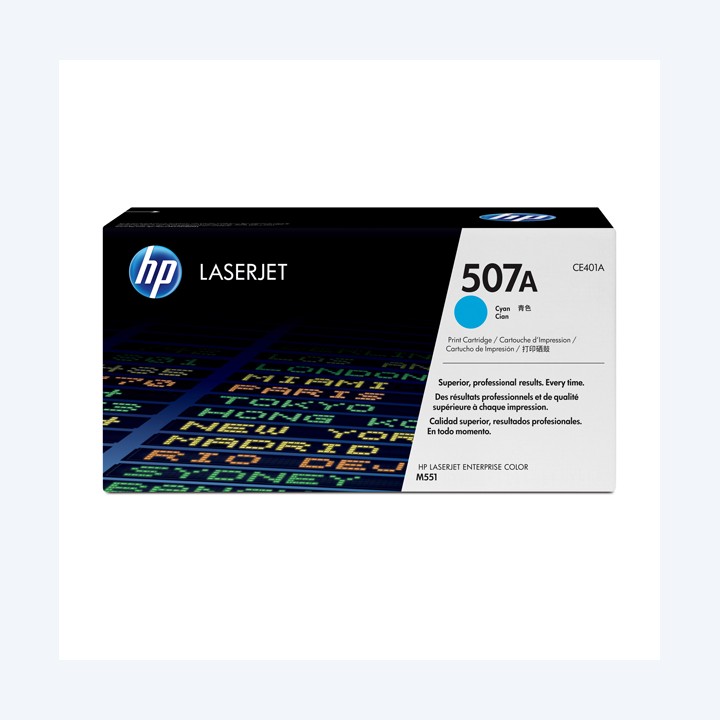 Hp Toner originale 507A Ciano CE401A 6.000 pag | Ecotempo