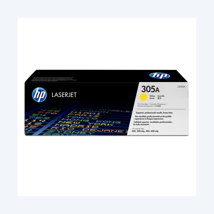 Hp Toner originale 305A Giallo CE412A 2.600 pag | Ecotempo