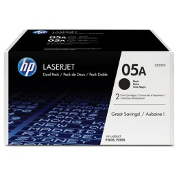 Hp Confezione 2 Toner originale 05A — HPCE505D | Ecotempo