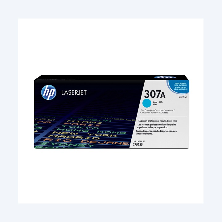 Hp Toner originale 307A Ciano CE741A 7.300 pag | Ecotempo