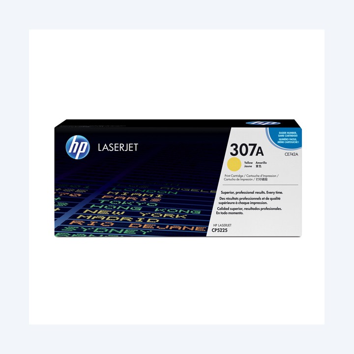 Hp Toner originale 307A Giallo CE742A 7.300 pag | Ecotempo