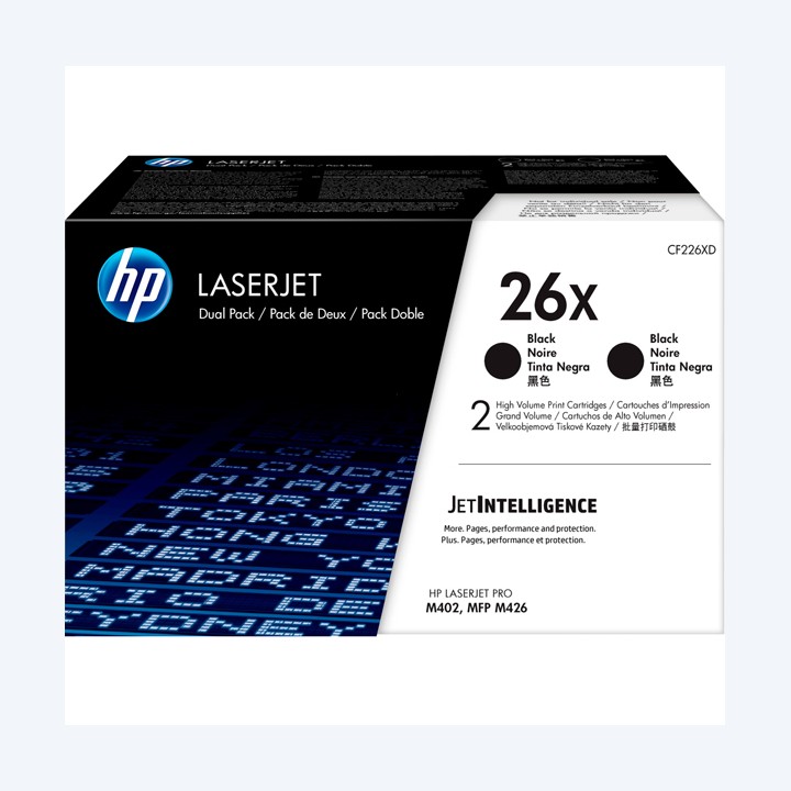 Hp Confezione 2 Toner originale 26X — HPCF226XD | Ecotempo
