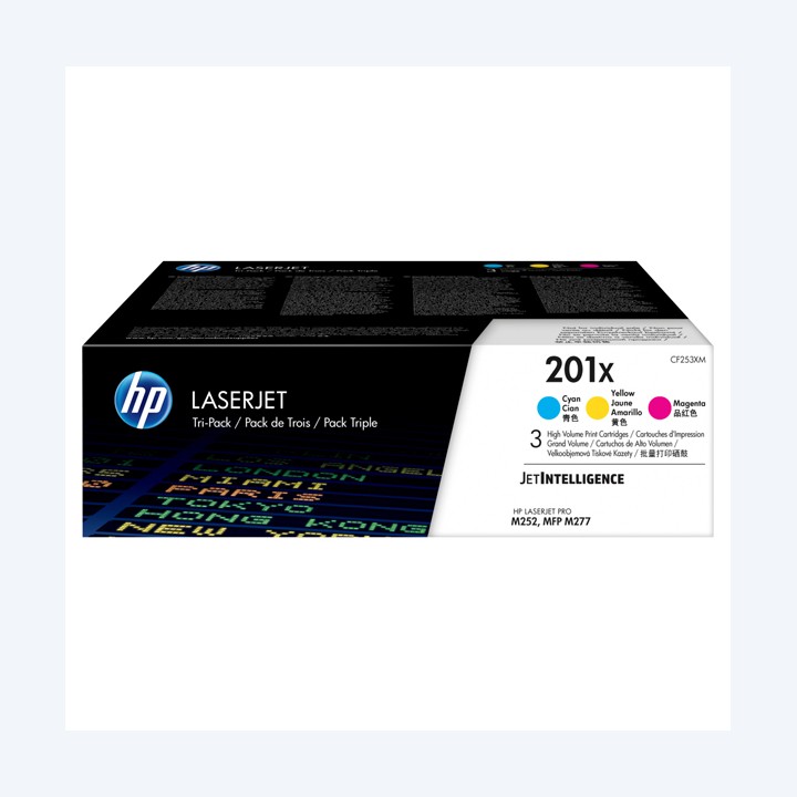 Hp Confezione 3 Toner originale 201X — HPCF253XM | Ecotempo