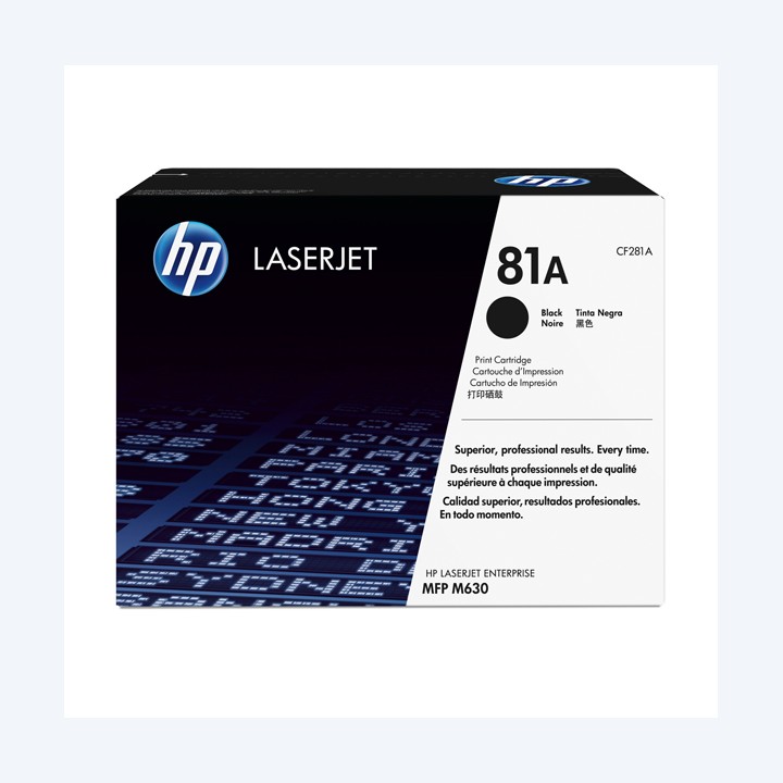 Hp Toner originale 81A Nero CF281A 10.500 pag | Ecotempo