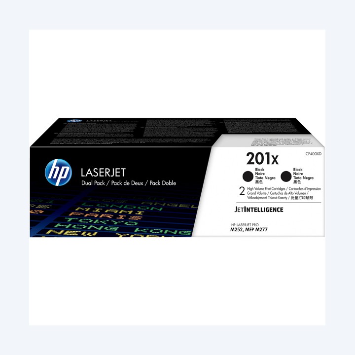 Hp Confezione 2 Toner originale 201X — HPCF400XD | Ecotempo