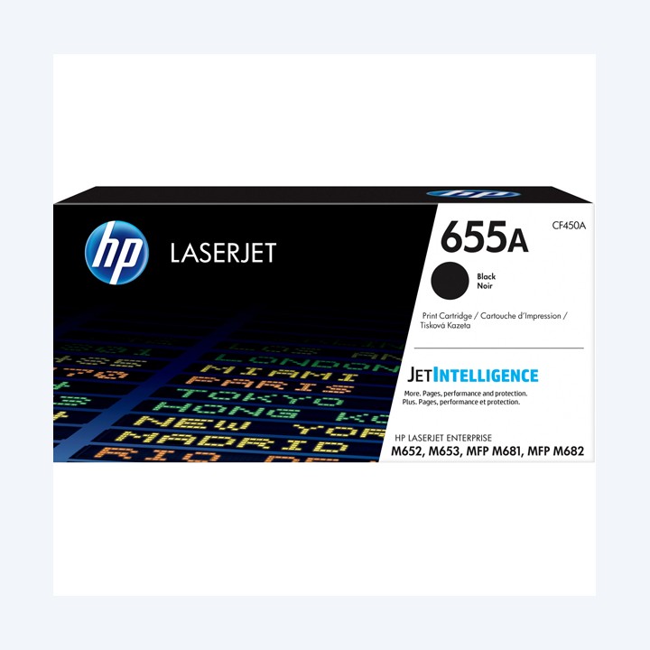 Hp Toner originale 655A Nero CF450A 12.500 pag | Ecotempo