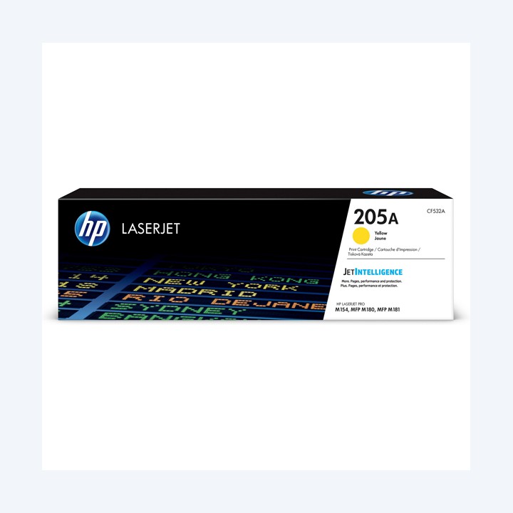 Hp Toner originale 205A Giallo CF532A 900 pag | Ecotempo