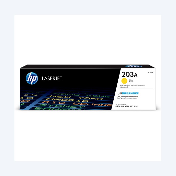 Hp Toner originale 203A Giallo CF542A 1.300 pag | Ecotempo