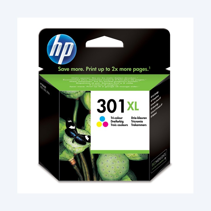 Hp Cartuccia ink originale- 301XL C/M/Y CH564EE 330 pag | Ecotempo