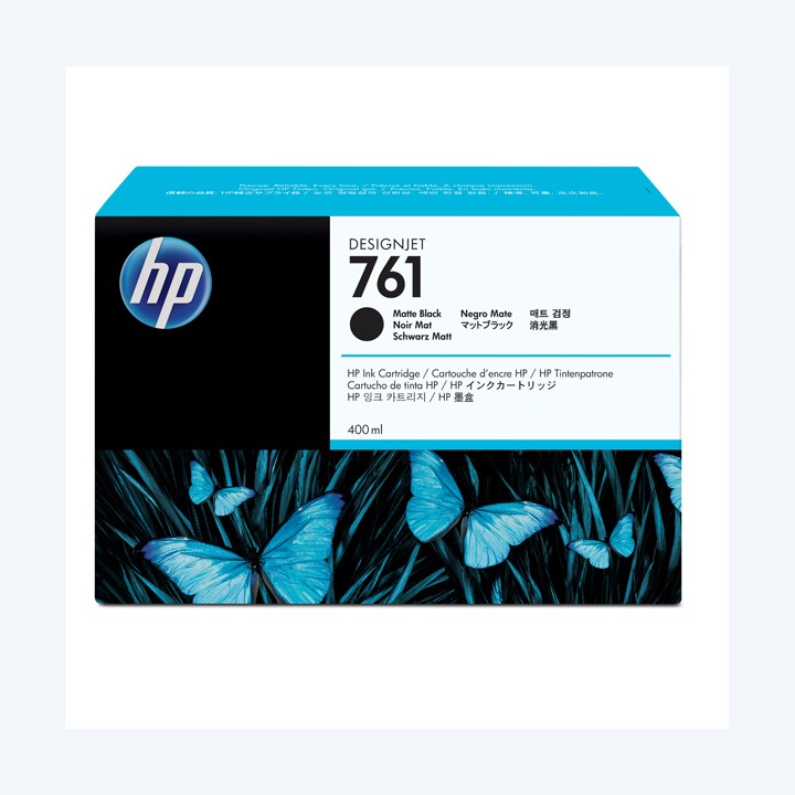 Hp Cartuccia ink originale 761 Nero opaco CM991A 400ml | Ecotempo