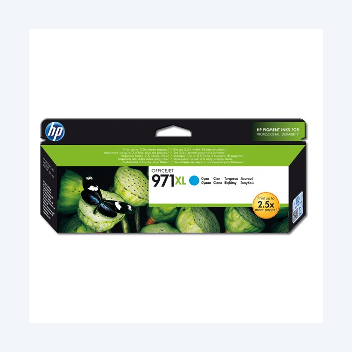 Hp Cartuccia ink originale 971XL Ciano — HPCN626AE | Ecotempo