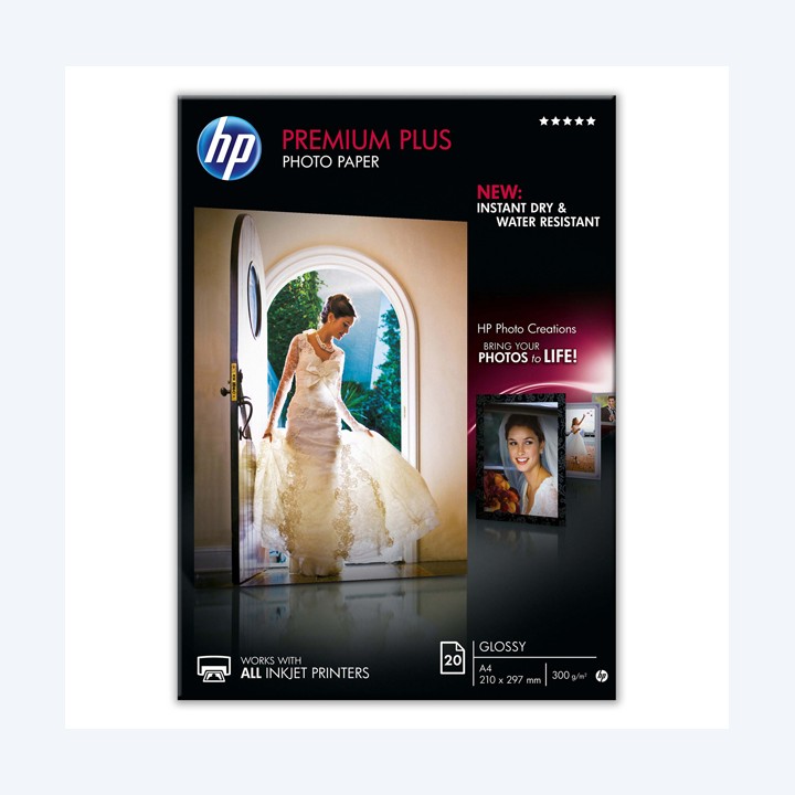 Hp Confezione da 20 Fogli Carta — HPCR672A | Ecotempo
