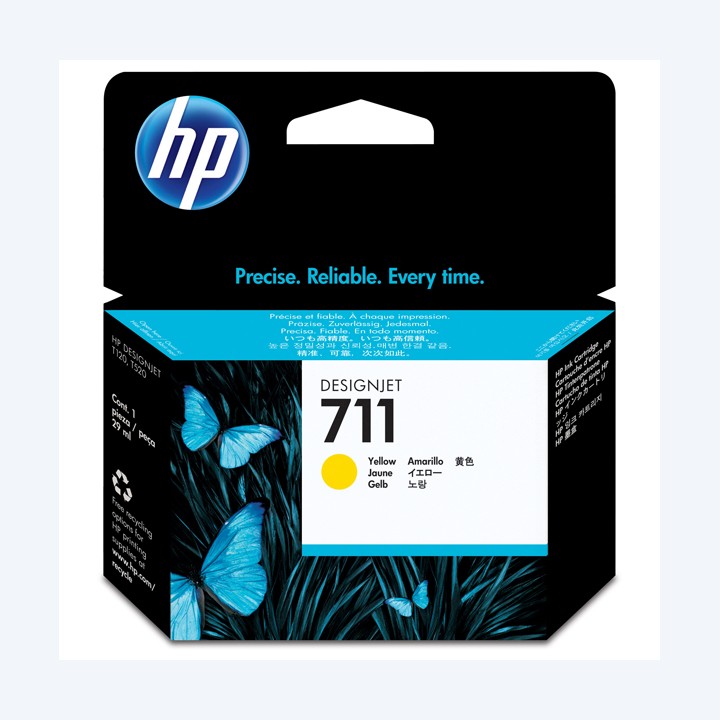 Hp Cartuccia ink originale 711 Giallo CZ132A 29ml | Ecotempo