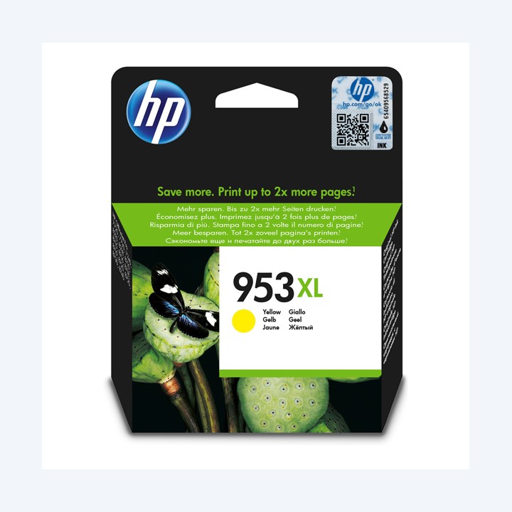 Hp Cartuccia ink originale 953XL Giallo — HPF6U18AE | Ecotempo