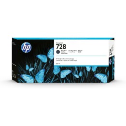 Hp Cartuccia ink originale 728 Nero F9J68A 300ml | Ecotempo