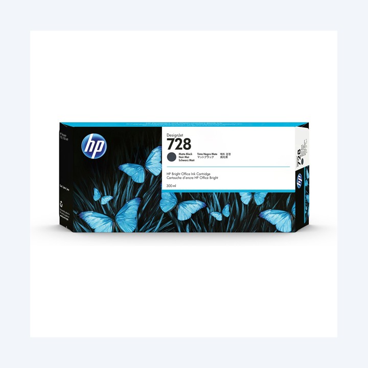 Hp Cartuccia ink originale 728 Nero F9J68A 300ml | Ecotempo