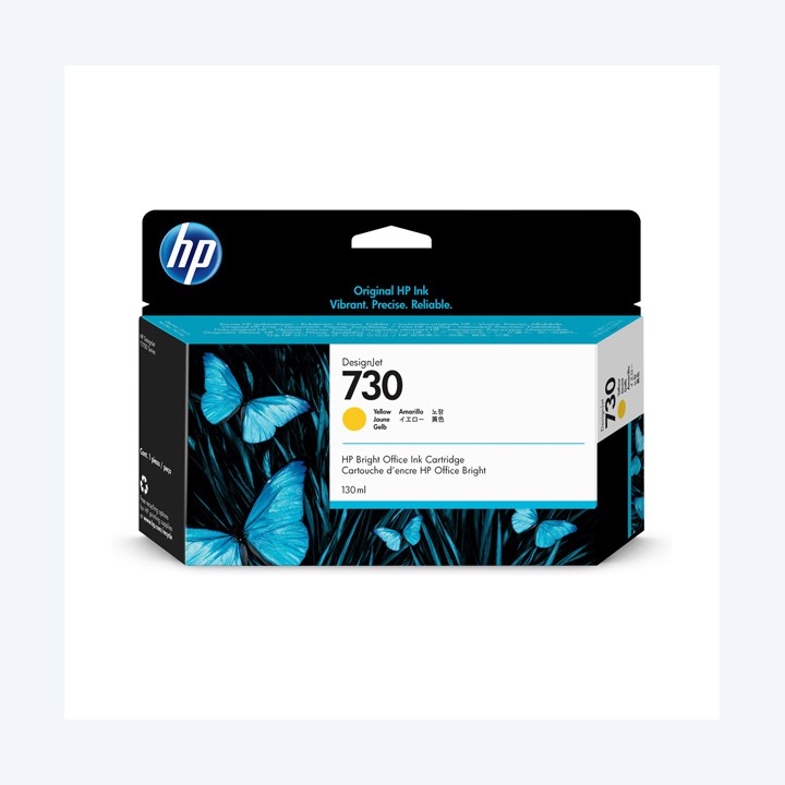 Hp Cartuccia ink originale 730 Giallo P2V64A 130ml | Ecotempo