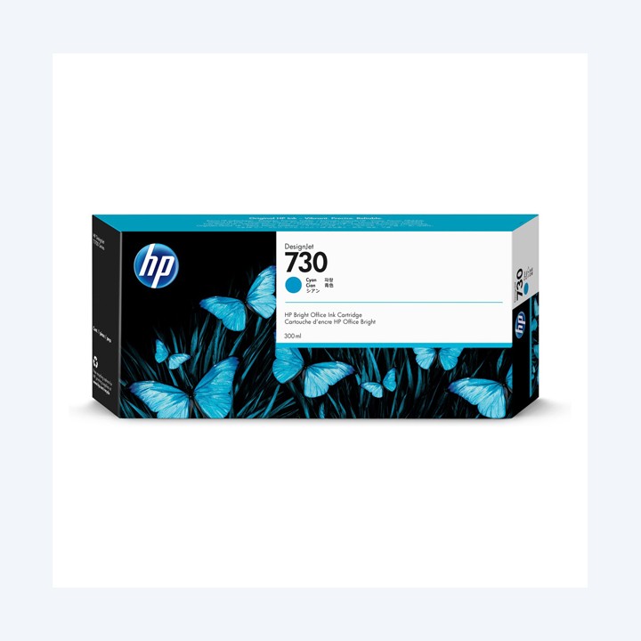 Hp Cartuccia ink originale 730 Ciano P2V68A 300ml | Ecotempo